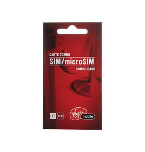 Carte Multi SIM prépayée Virgin Mobile CANADA 4G LTE Carte Multi SIM prépayée Virgin Mobile CANADA 4G LTE